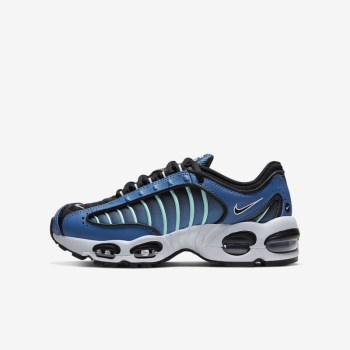 Nike Air Max Tailwind IV - Nagyobb Gyerek Utcai Cipő - Kék/Platina/Fehér/Fekete